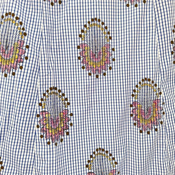 Cotton Hand Block Print Floral Dress - Picture 13 of 13